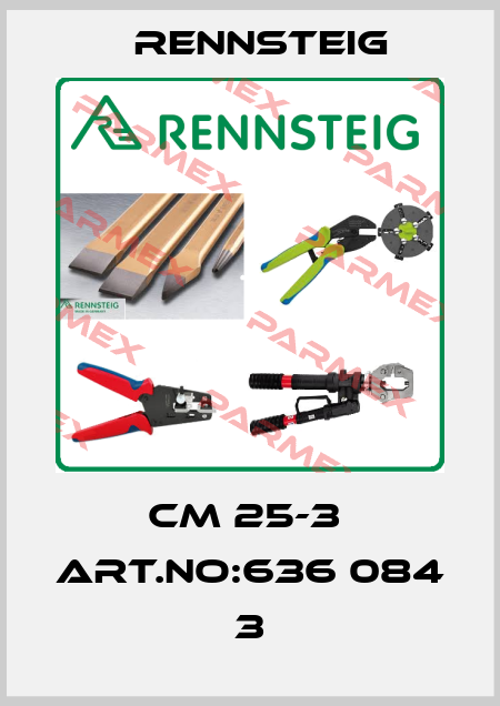 CM 25-3  Art.No:636 084 3 Rennsteig