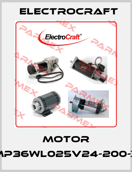 Motor MP36WL025V24-200-X ElectroCraft