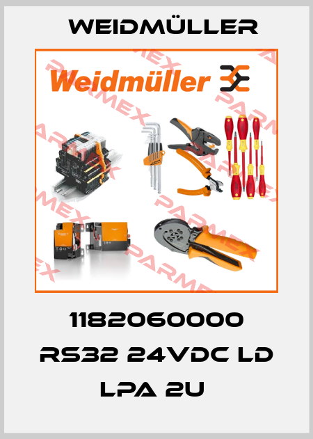 Weidmüller-1182060000 RS32 24VDC LD LPA 2U  price