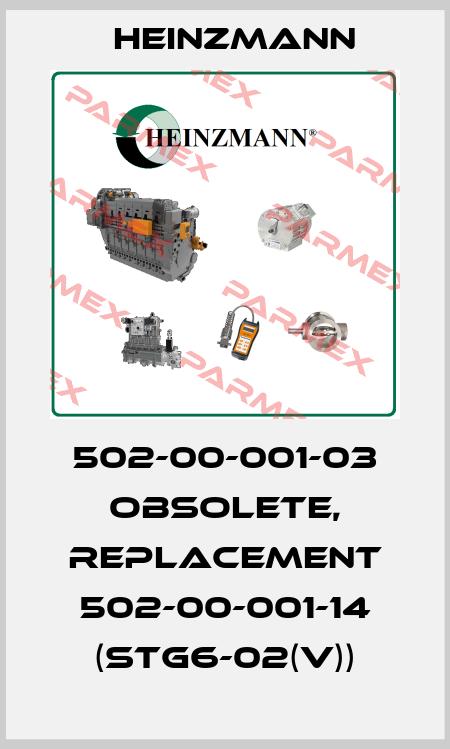 502-00-001-03 obsolete, replacement 502-00-001-14 (StG6-02(V)) Heinzmann