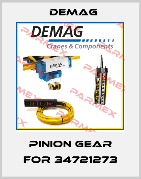 Pinion gear for 34721273 Demag
