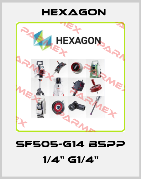 SF505-G14 BSPP 1/4" G1/4" Hexagon