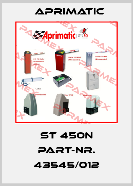 ST 450N Part-Nr. 43545/012 Aprimatic