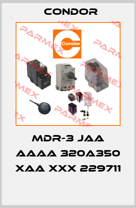 MDR-3 JAA AAAA 320A350 XAA XXX 229711  Condor