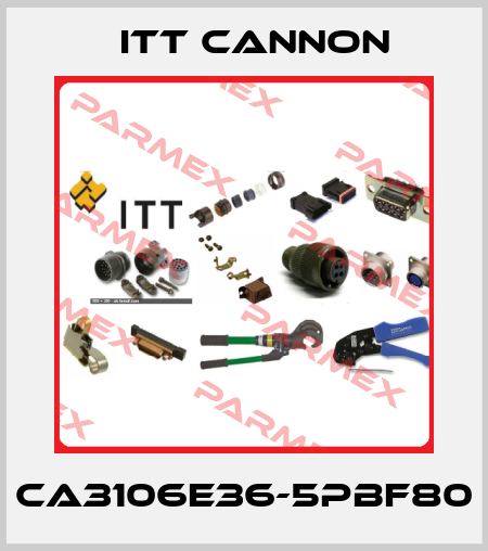 CA3106E36-5PBF80 Itt Cannon