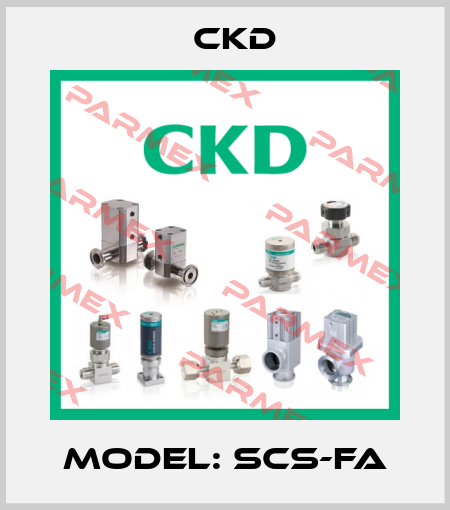 Model: SCS-FA Ckd