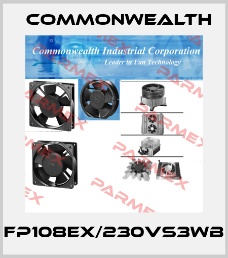 FP108EX/230VS3WB Commonwealth