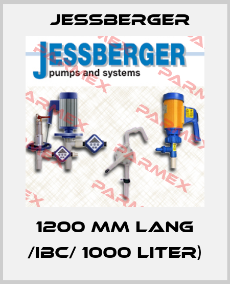Jessberger-1200 MM LANG /IBC/ 1000 LITER)  price
