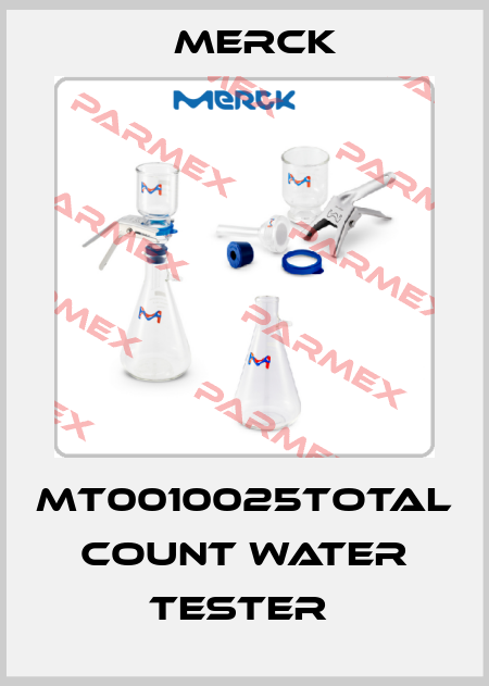 MT0010025TOTAL COUNT WATER TESTER  Merck
