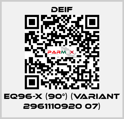 EQ96-x (90°) (Variant 2961110920 07) Deif