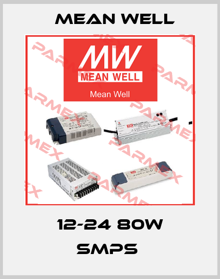 Mean Well-12-24 80W SMPS  price