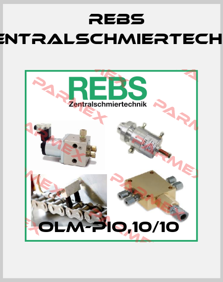 OLM-PIO,10/10  Rebs Zentralschmiertechnik