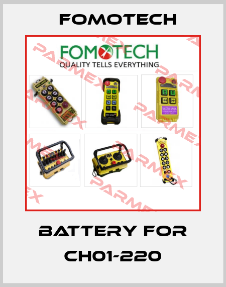 Battery for CH01-220 Fomotech