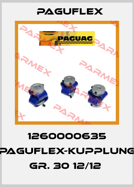 1260000635 PAGUFLEX-KUPPLUNG GR. 30 12/12  Paguflex