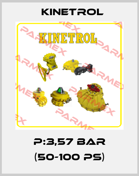 P:3,57 BAR (50-100 PS) Kinetrol