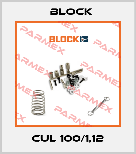CUL 100/1,12 Block