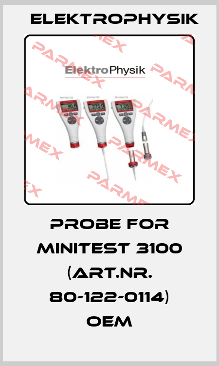 Probe for MiniTest 3100 (Art.Nr. 80-122-0114) oem ElektroPhysik