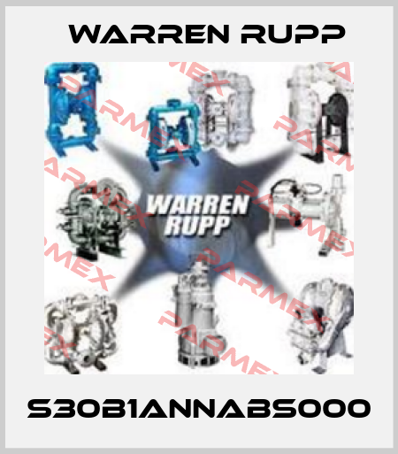 S30B1ANNABS000 Warren Rupp