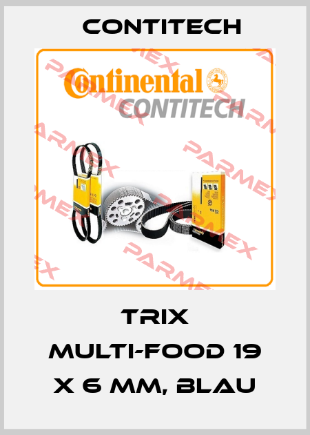 TRIX Multi-Food 19 x 6 mm, blau Contitech