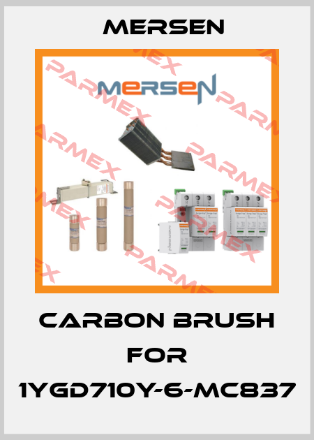 Carbon brush for 1YGD710Y-6-MC837 Mersen