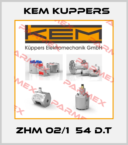 ZHM 02/1  54 D.T Kem Kuppers