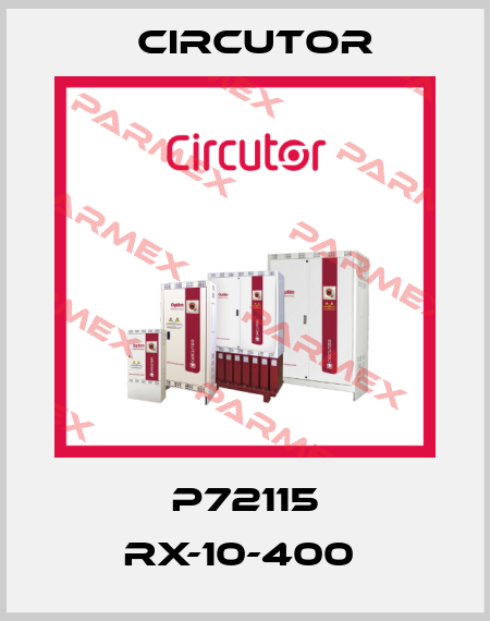 P72115 RX-10-400  Circutor