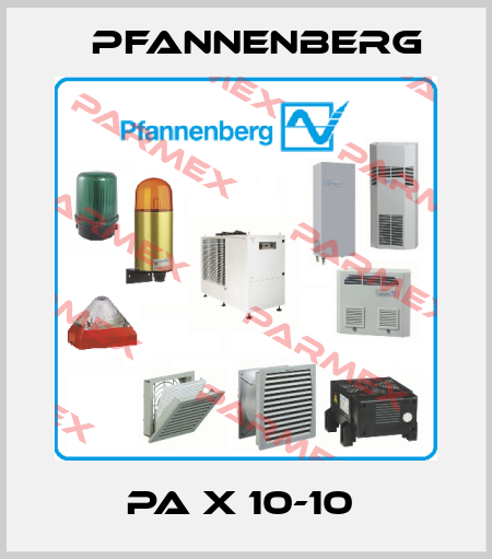 PA X 10-10  Pfannenberg