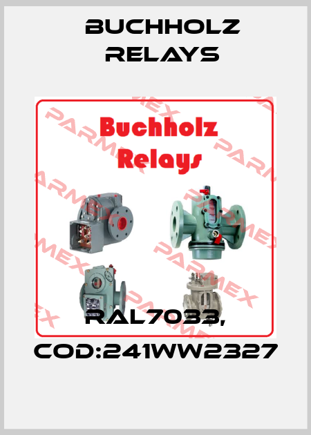 RAL7033, COD:241WW2327 Buchholz Relays