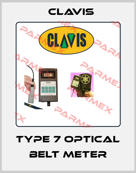 Type 7 optical belt meter Clavis