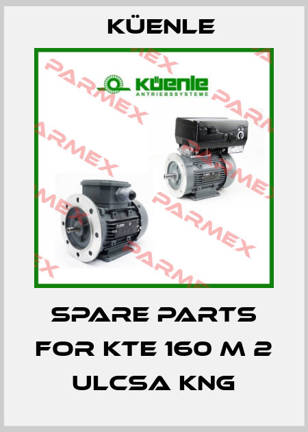 spare parts for KTE 160 M 2 ULcsa KNG Küenle