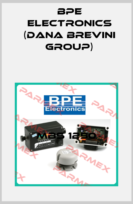 MBS 1250 BPE Electronics (Dana Brevini Group)