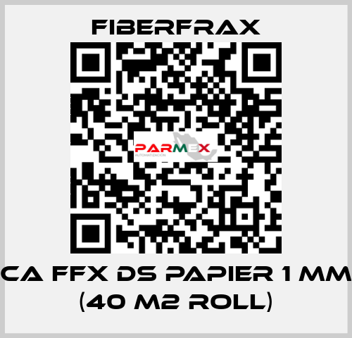 CA FFX DS PAPIER 1 MM (40 m2 roll) Fiberfrax