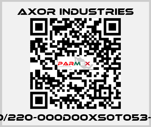 SSAX75S40/220-000D00XS0T053-SC000R1XX Axor Industries