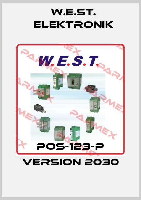 POS-123-P Version 2030 W.E.ST. Elektronik
