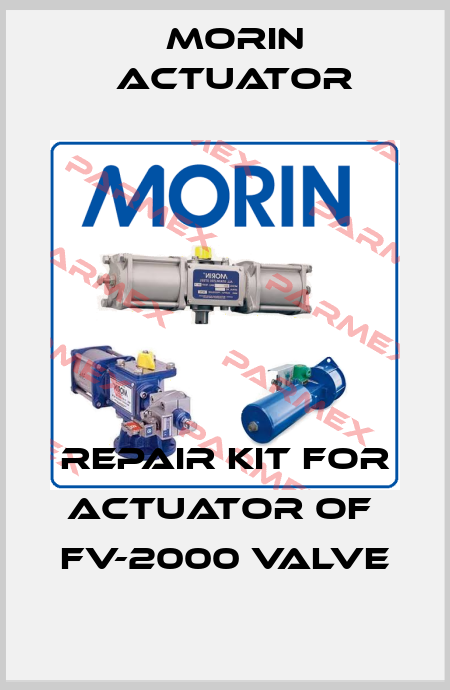 REPAIR KIT FOR ACTUATOR of  FV-2000 VALVE Morin Actuator