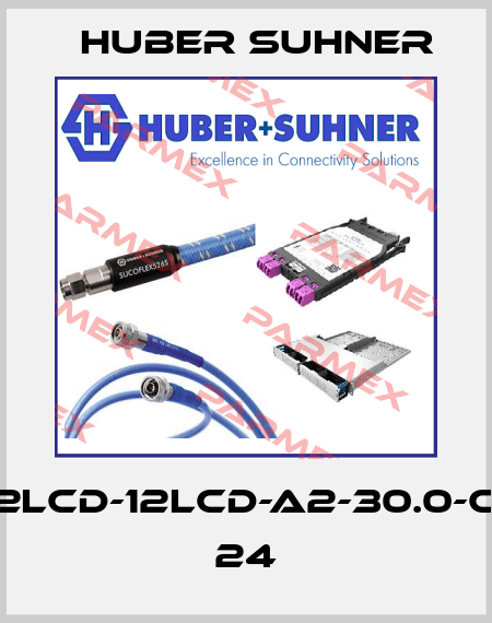 FC-24-12LCD-12LCD-A2-30.0-C30/18-B 24 Huber Suhner