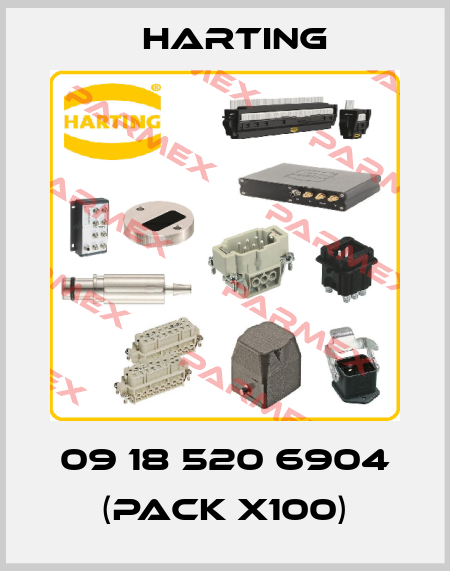 09 18 520 6904 (pack x100) Harting
