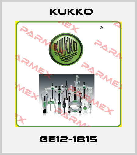 GE12-1815 KUKKO