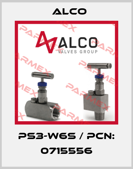 PS3-W6S / PCN: 0715556 Alco