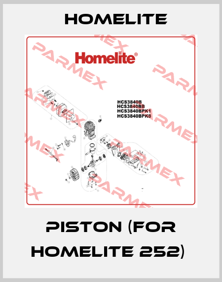 PISTON (FOR HOMELITE 252)  Homelite