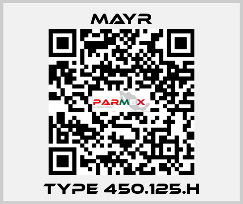 Type 450.125.H Mayr