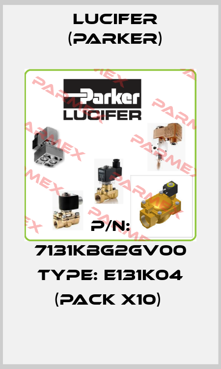 P/N: 7131KBG2GV00 Type: E131K04 (pack x10)  Lucifer (Parker)
