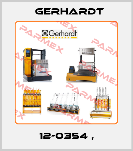12-0354 , Gerhardt