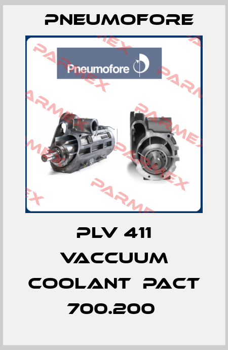 PLV 411 VACCUUM COOLANT  PACT 700.200  Pneumofore
