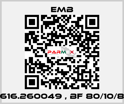 616.260049 , BF 80/10/8 Emb