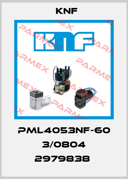 PML4053NF-60 3/0804 2979838  KNF