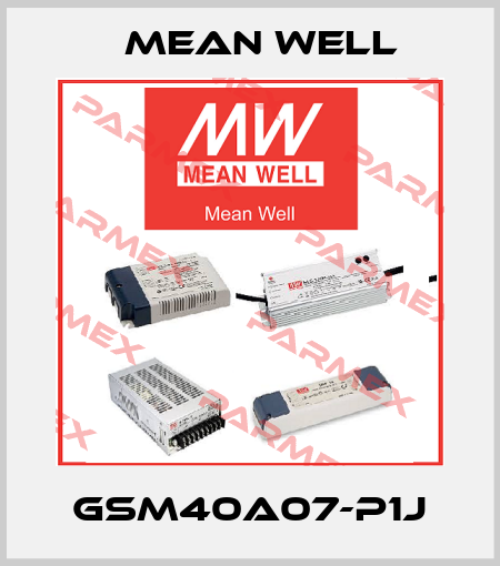 GSM40A07-P1J Mean Well