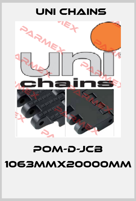POM-D-JCB 1063mmx20000mm  Uni Chains
