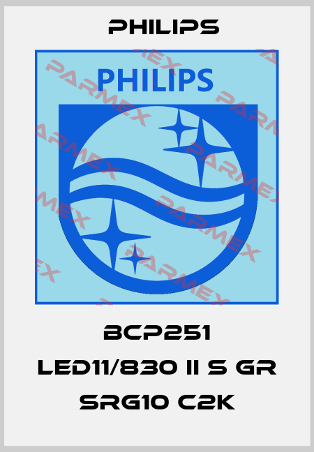 BCP251 LED11/830 II S GR SRG10 C2K Philips