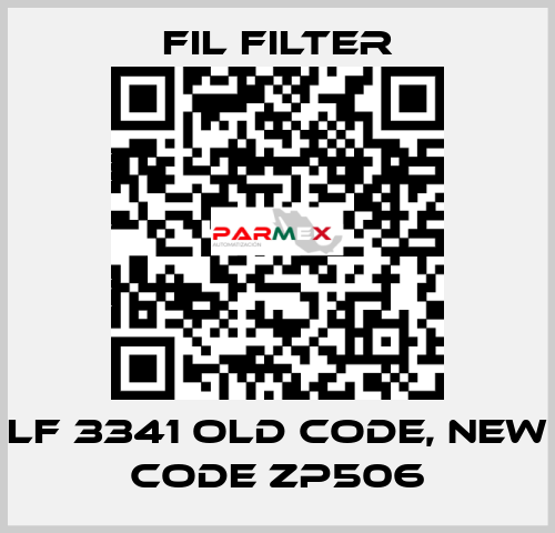 LF 3341 old code, new code ZP506 Fil Filter